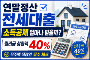 전세대출 관련 정보와 계산기