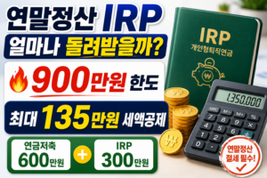 연금과 IRP 관련 정보 제공