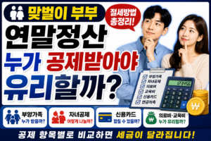 연말정산 관련 정보 제공