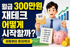 재테크 시작 방법 안내 이미지