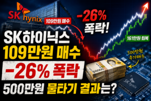 주식 하락과 투자 관련 정보
